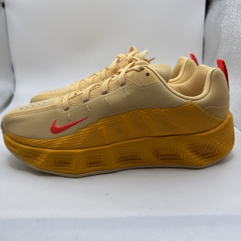 Nike‎ Ava Rover (GS) 5Y\ 6.5W Celestial Gold/Bright Crimson Sneakers HF6331 200